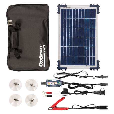 Optimate Optimate Solar Duo Battery Charger Travel Kit 10W  - 38070565