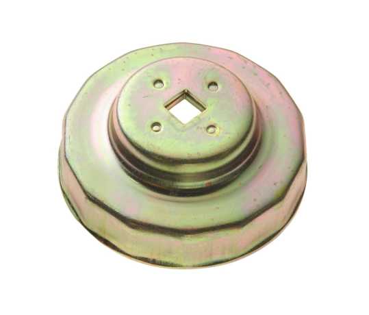 Custom Chrome Oil Filter Service Socket  - 40-0503