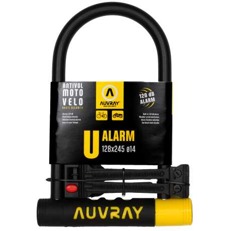 Auvray Security Auvray U-Lock Alarm 128 x 245  - 40100430