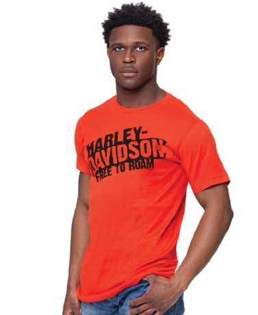 Harley-Davidson T-Shirt Iron Free orange XL
