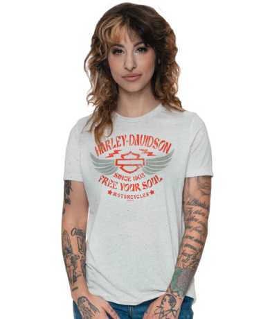Harley-Davidson women´s T-Shirt Bravura light grey L