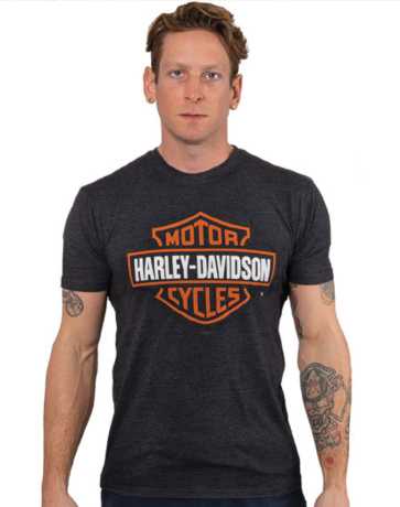 H-D Motorclothes Harley-Davidson men´s T-Shirt Bar & Shield Vintage Black 3XL - 40291552-3XL