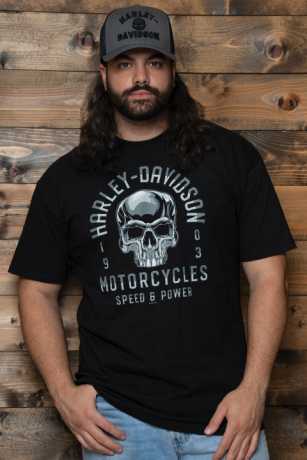 Harley-Davidson T-Shirt Chrome Life schwarz 