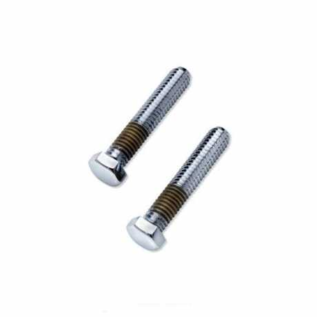 Chrome Rear Axle Adjuster Kit,for Harley Davidson,by V-Twin 