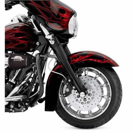 Harley-Davidson Schwimmende Bremsscheibe Teardrop vorne schwarz  - 44973-10