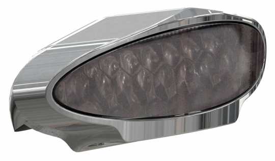 Taillight Inside plate "Oval Mini" polished