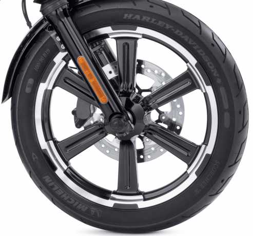 Annihilator Front Wheel 19x2.5 Gloss Black with Highlights 