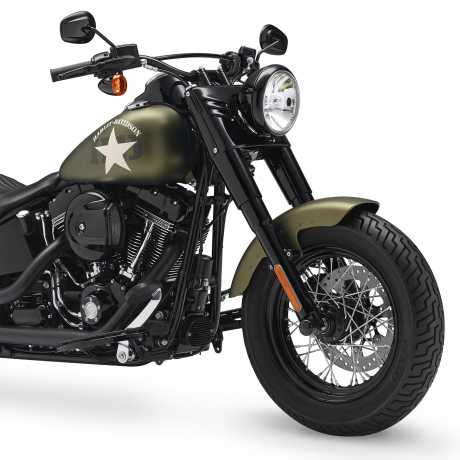 Harley-Davidson Gabel Kit links, schwarz  - 45400148