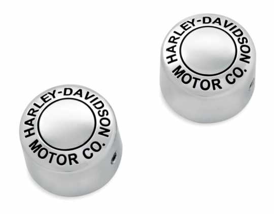 Harley-Davidson Bolzenabdeckungen für Schwingenachse H-D Motor Co.  - 47630-09