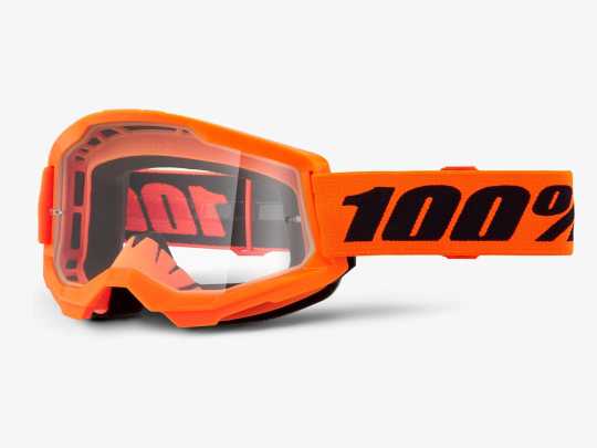 100% 100% Strata 2 Goggle orange/clear  - 26013480