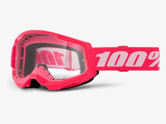 100% 100% Strata 2 Goggle pink/clear  - 26013482