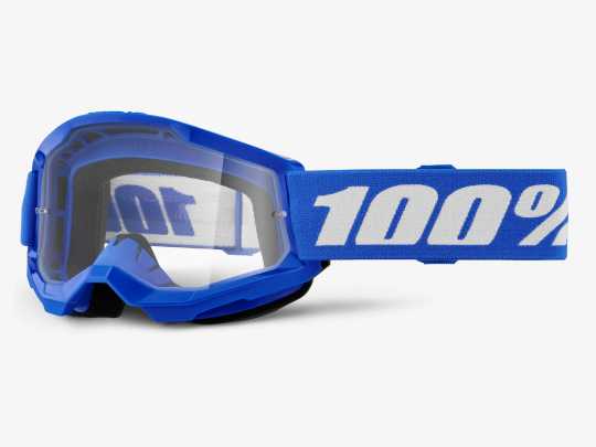 100% 100% Strata 2 Junior Goggle blue/clear  - 26013503