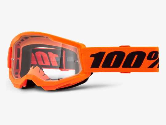 100% 100% Strata 2 Junior Goggle orange/clear  - 26013504