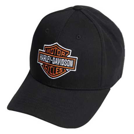 Harley-Davidson Dealer Baseball Cap Bar & Shield Classic schwarz 