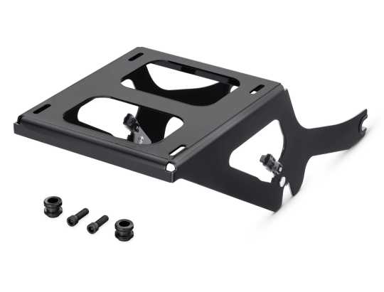 HoldFast Two-Up Tour-Pak Mounting Rack Gloss Black 