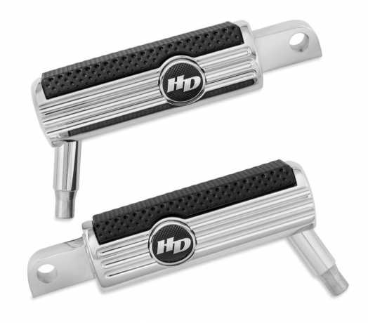 Defiance Footpegs with wear peg chrome 