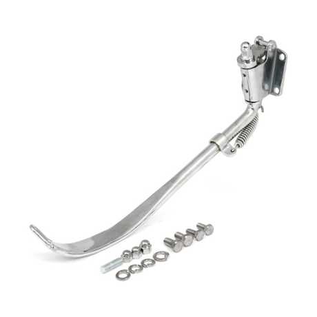 Motorcycle Storehouse MCS Jiffy Stand Kit Chrome  - 510433