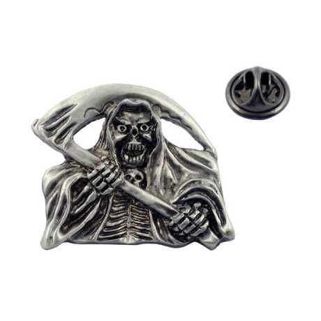 Motorcycle Storehouse MCS Pin Skull Reaper Front  - 515308
