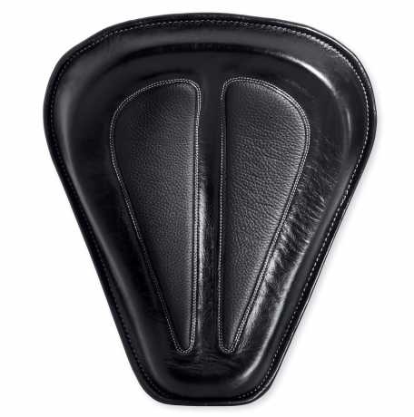 Solo Leather Spring Saddle, black 