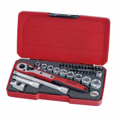 Teng Tools Teng Tools 3/8" Socket Wrench Set 34Pc  - 521157