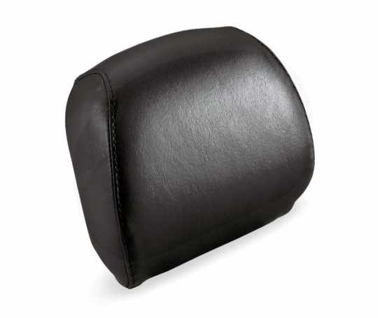 Passenger Backrest Pad leather smooth black 