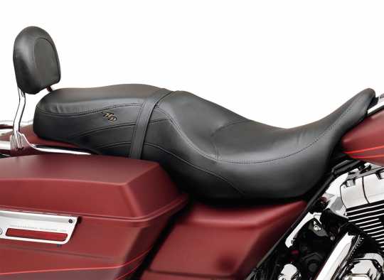 Harley-Davidson Leather Low-Profile Bucket Seat 15.7"  - 52918-98B