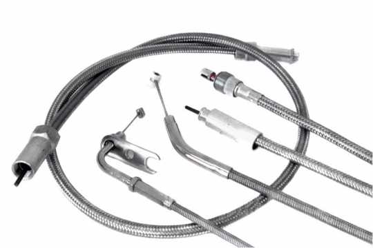 Thunderbike Stainless steel speedometer cable  - 53-41-010