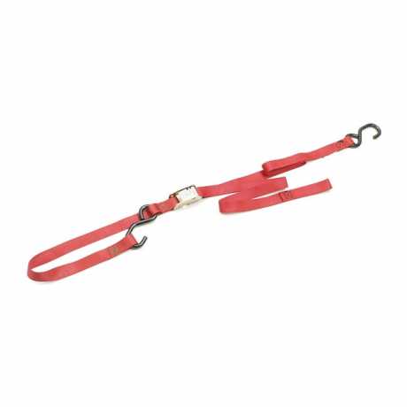 Ancra Ancra Integra Tie Downs with soft hooks 175cm red  - 532519