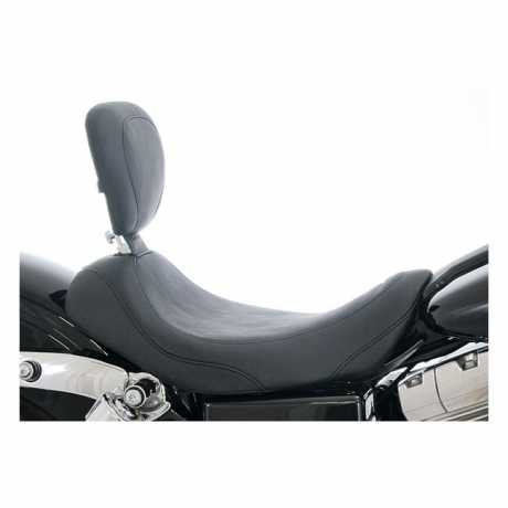 Mustang Wide Tripper Solo Seat with backrest 13" black 