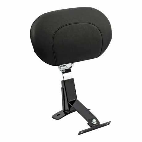 Mustang Driver Backrest 12" x 7" smooth, black 