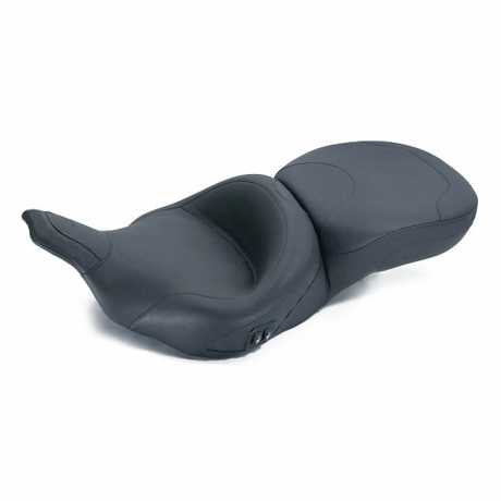 Mustang 1-Piece Ultra Touring Heated Seat 18", black 