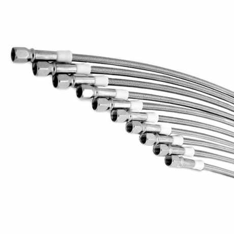 Stainless Steel Brake Lines silver | 104cm/41"