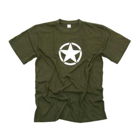 Fostex Fostex White Star T-Shirt grün  - 545015V
