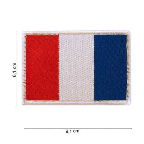 Motorcycle Storehouse MCS Patch Flag France 6,1x9,1cm  - 545091