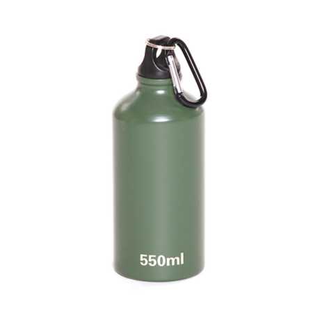 Aluminium Flasche 550ml mit Karabiner  - 545440