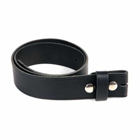 Motorcycle Storehouse Leather Belt without Buckle black  - 545621V