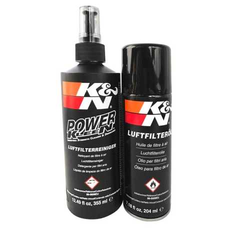 K&N Filter Care Kit with spray can 