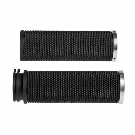 Grip-Set Base Rubber with Throttle Cable Sleeve black