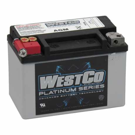 WestCo Westco AGM 12V Batterie 8Ah 120 CCA  - 558019
