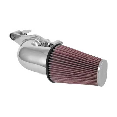 K&N AirCharger Performance Air Cleaner Kit Polished 