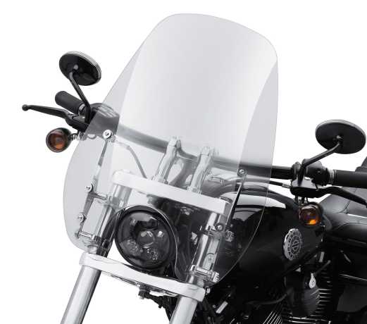 Harley-Davidson Quick-Release Super Sport Windshield 19" light smoke  - 57301-06