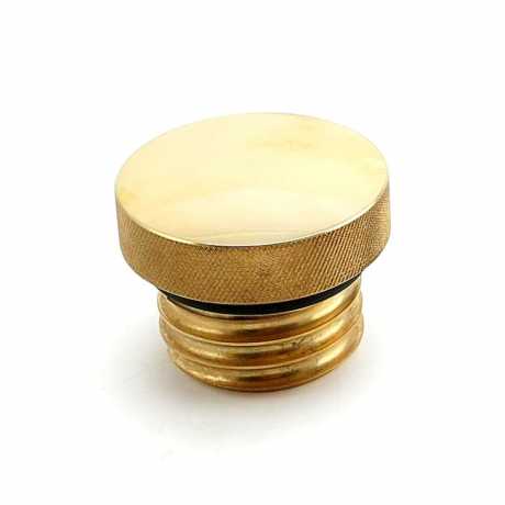 Wannabe Choppers Wannabe Choppers Smooth Gascap vented brass  - 574570