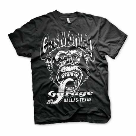 Gas Monkey Garage GMG Dallas Texas T-Shirt Black  - 574767V