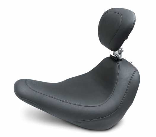 Mustang Mustang Wide Tripper Solo Seat with Backrest 14" black  - 577183
