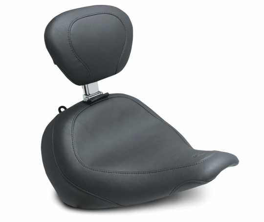 Mustang Mustang Wide Tripper Solo Seat 14" with backrest black  - 578015