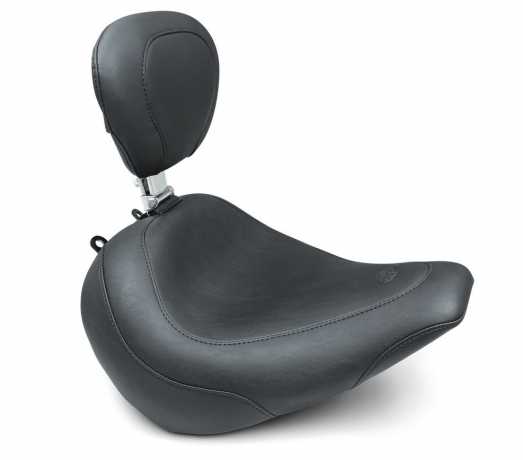 Mustang Mustang Wide Tripper Solo Seat with Backrest 13" black  - 578020