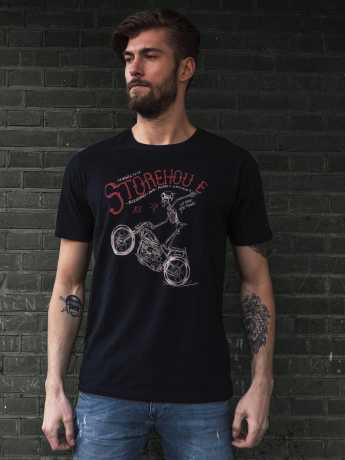 Motorcycle Storehouse MCS Wheelie T-shirt black  - 581889V