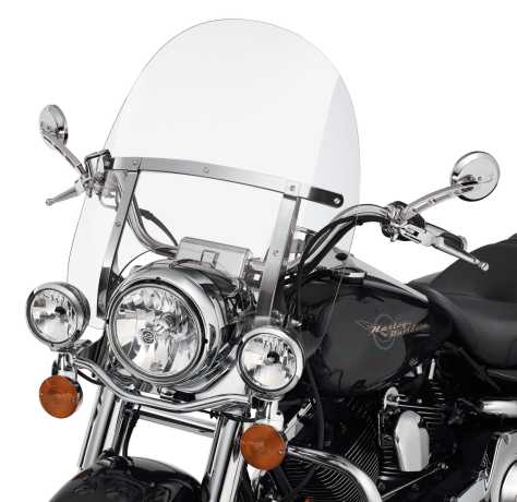 Harley-Davidson Abnehmbare Windschutzscheibe 18" klar  - 58325-06A