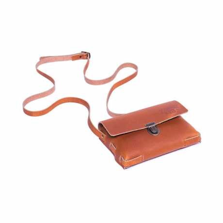 Lucky 13 Lucky 13 Ladies Festival Leather Purse Cognac Brown  - 588470