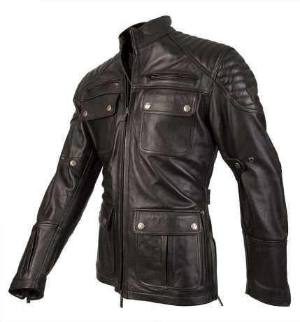 By City Legend III Leather Jacket, Brown 